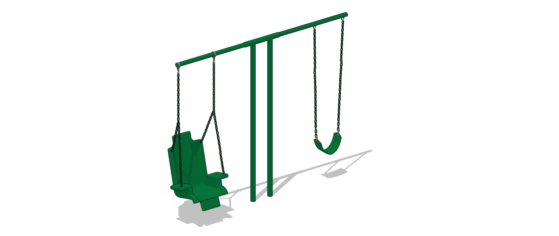 Small Children Swings | Nature of Early Play Playgrounds