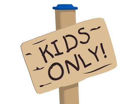 Kids Only Custom Signage