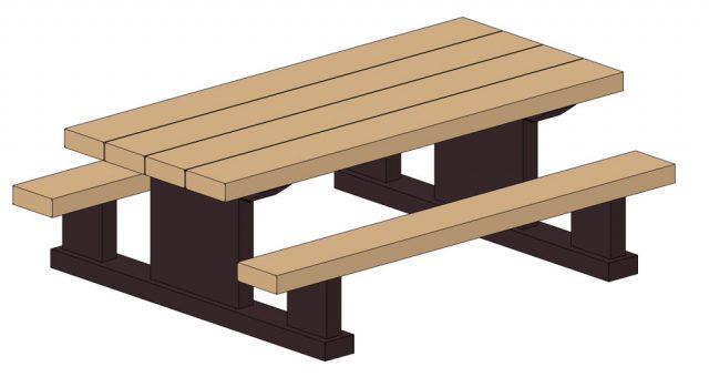 Toddler-Picnic-Table | Nature of Early Play