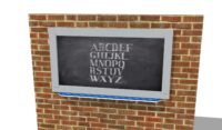Chalk Board - Wall Mounted